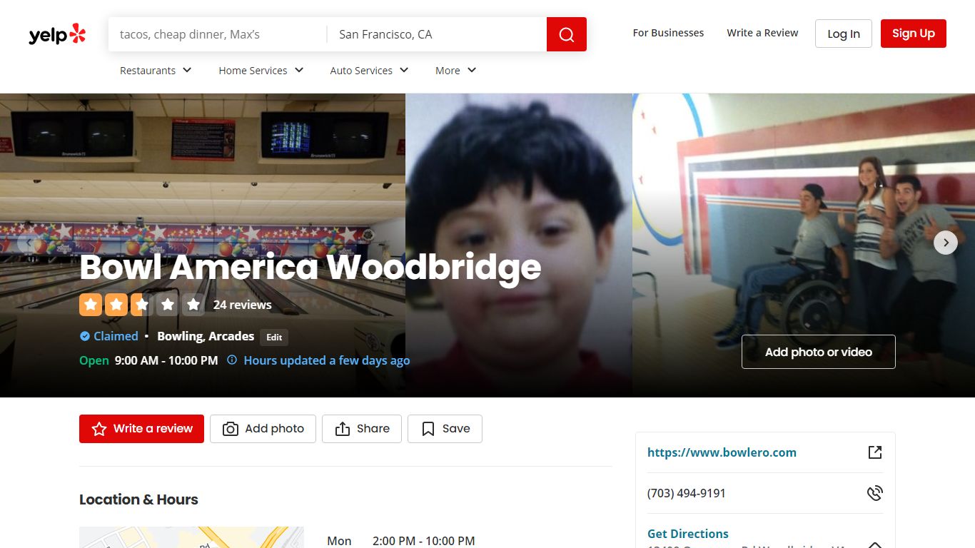 BOWL AMERICA WOODBRIDGE - 24 Reviews - Bowling - Yelp